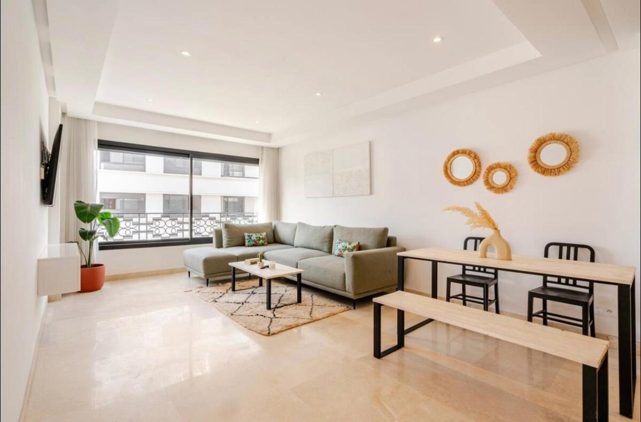Haut Standing 2-Bedroom Apartment In Gauthier Casablanca Extérieur photo